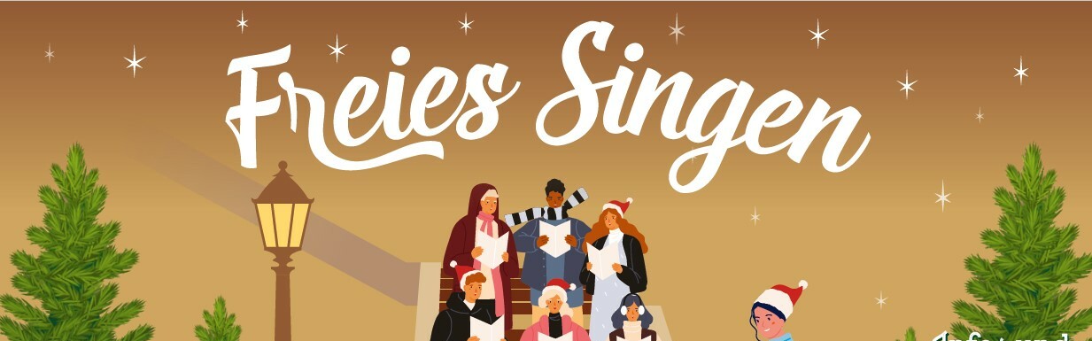 Anzeige Freies Singen des Kreis-Chorverbandes Koblenz auf dem Koblenzer Weihnachtsmarkt  © Koblenz-Touristik GmbH