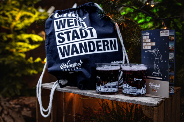 GlühWeinStadtWandern-Beutel  © Koblenz-Touristik, Johannes Bruchhof